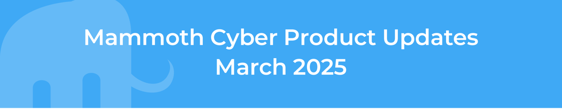 Product Update March